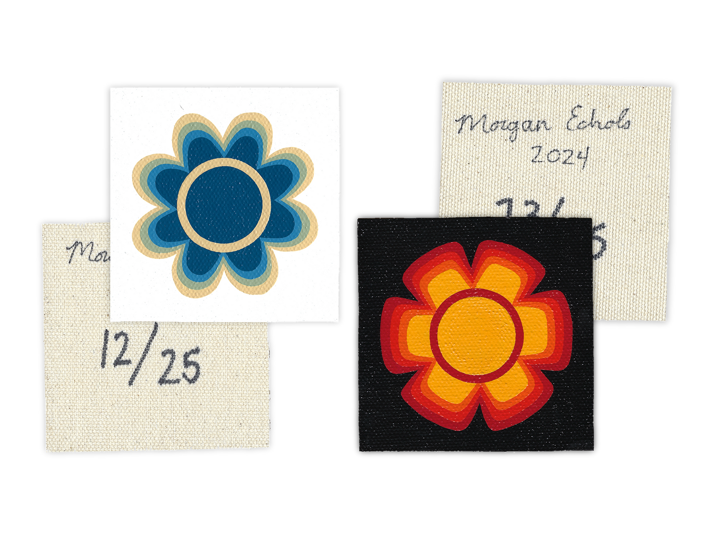 No. 15 Flower - Canvas Square