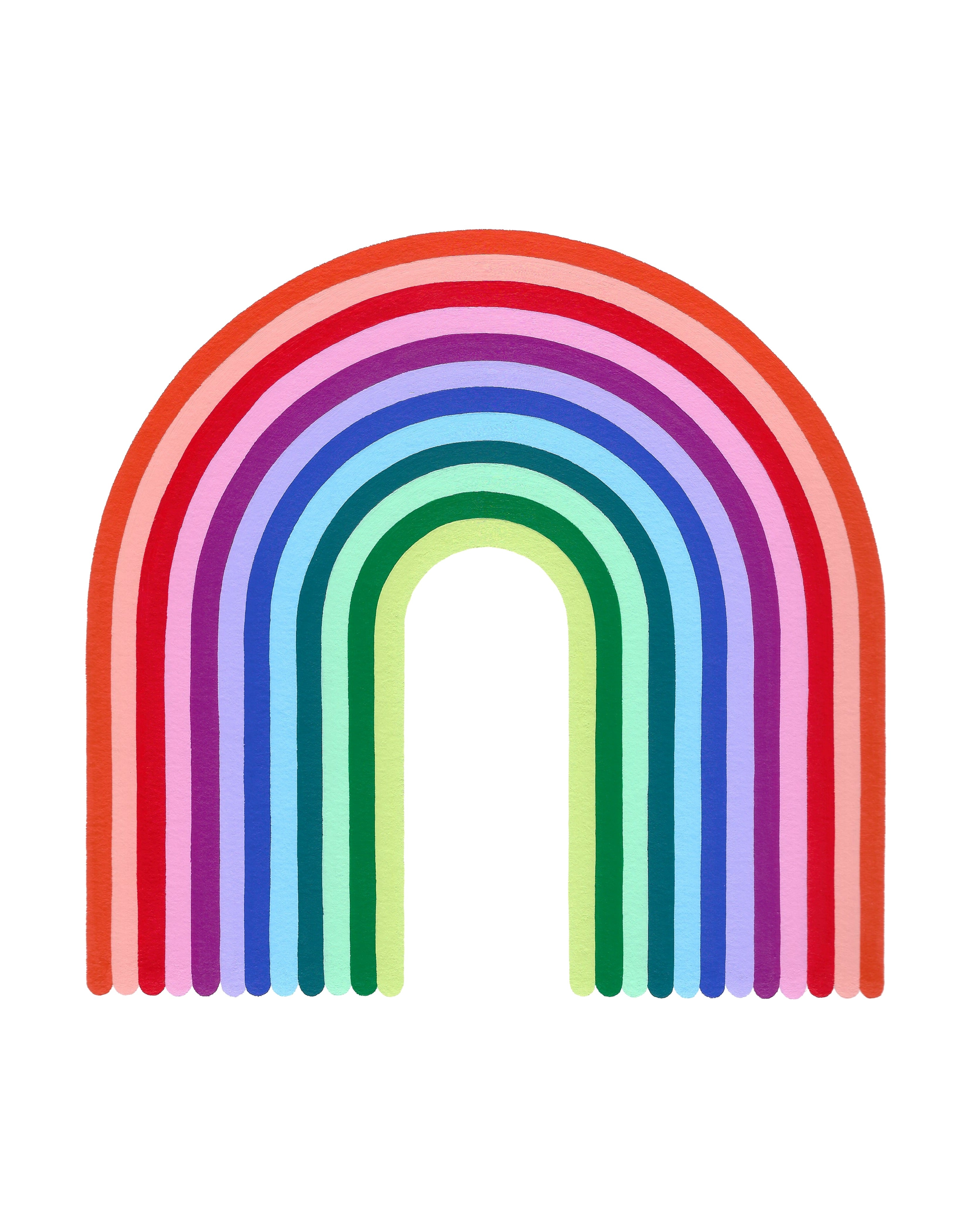 アート・デザイン・音楽 RainbowedSea Author's Edition Rainbow | Fine Art Print by Morgan Echols – Morgan Echols Art