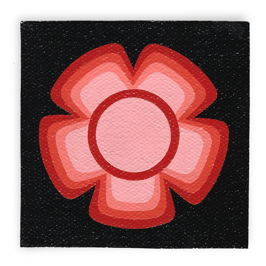 No. 15 Flower - Canvas Square