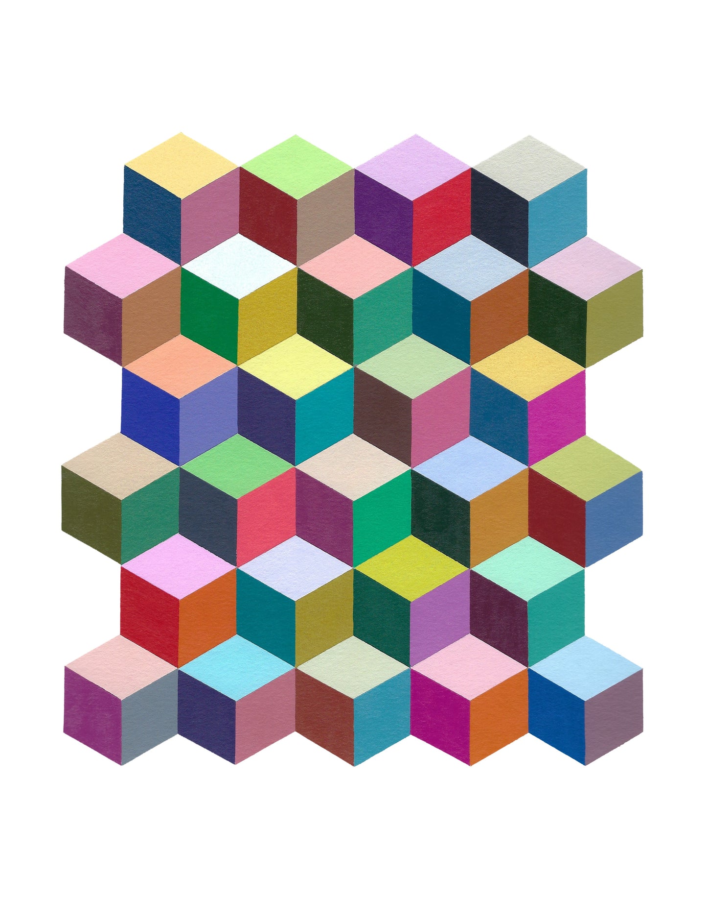 Colorful Cubes, 2023